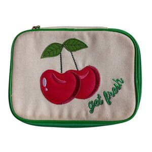 Bath & Body Works "Get Fresh" Cherry Flip-Top Makeup Bag